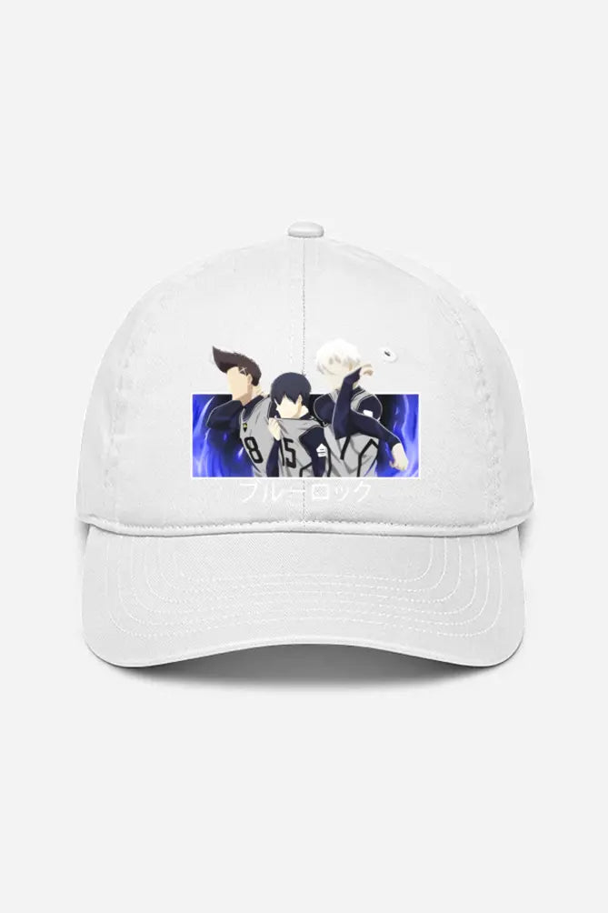 Isagi-Nagi-Barou Minimal Cap - BlueLockAura