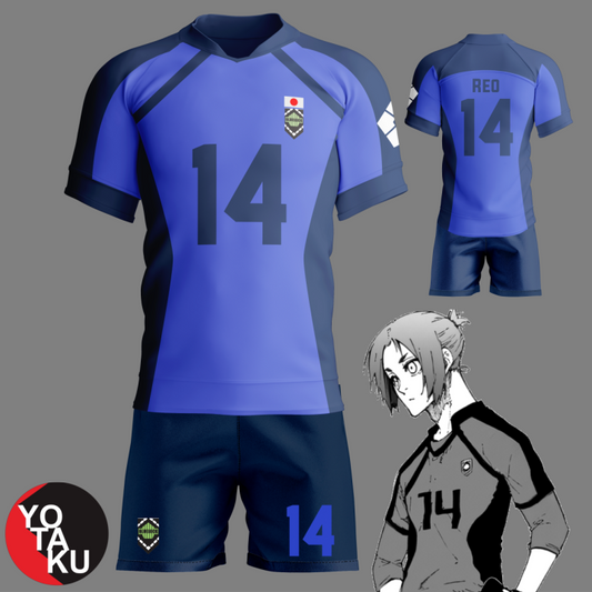 Blue Lock jersey - Mikage Reo no 14