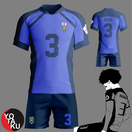 Blue Lock jersey - Ikki Niko no 3